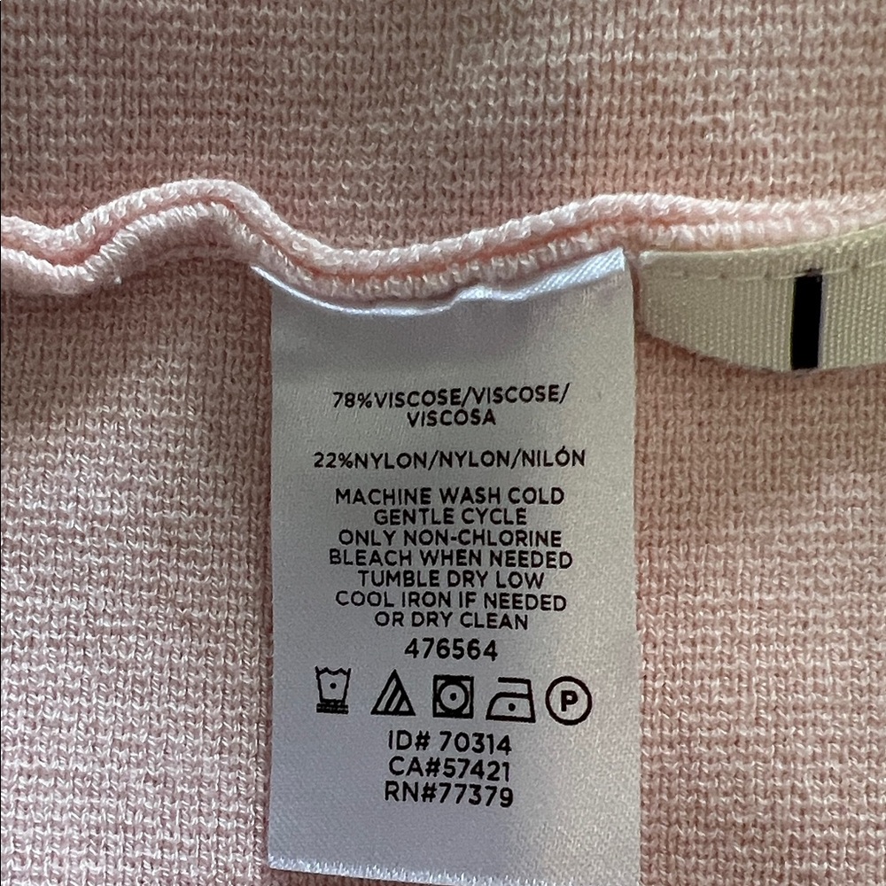Ann Taylor Blush Pink Sleeveless Tank Top - Picture 6 of 12